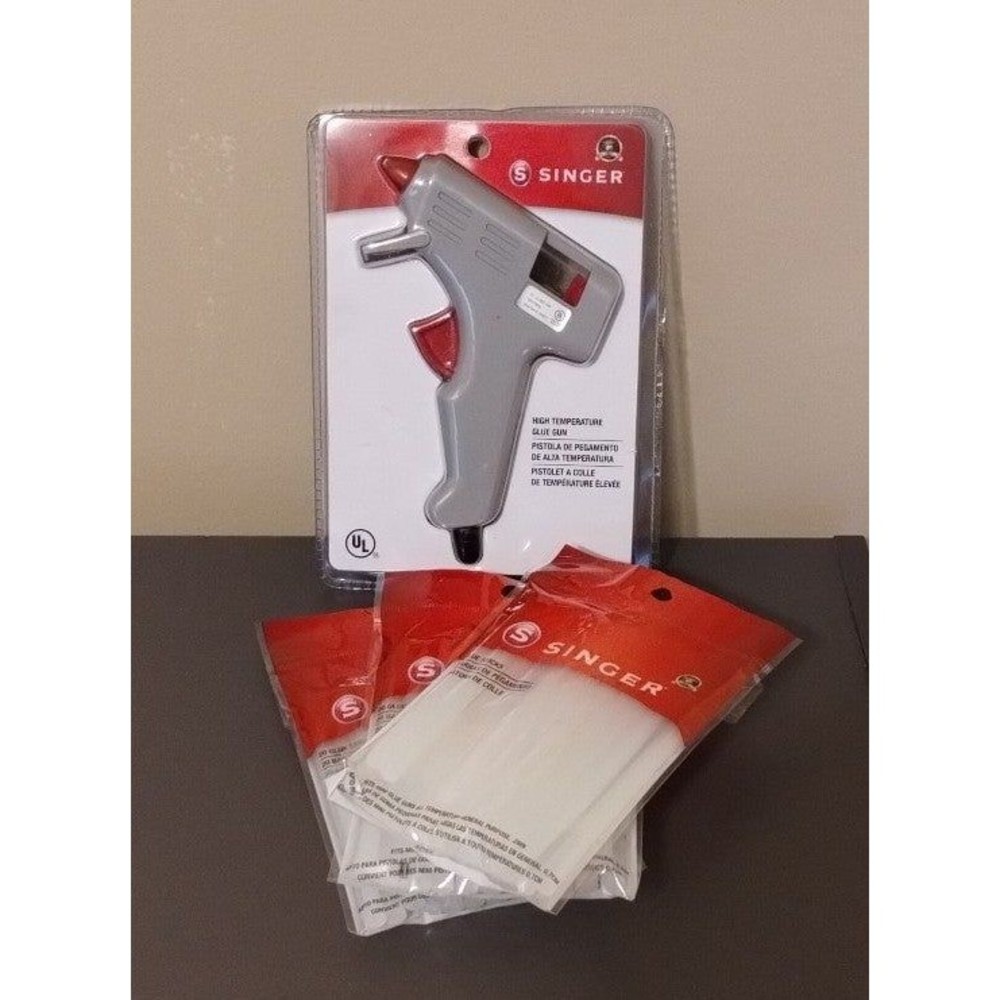 Singer High Temp Mini Glue Gun, Plus Glue Sticks